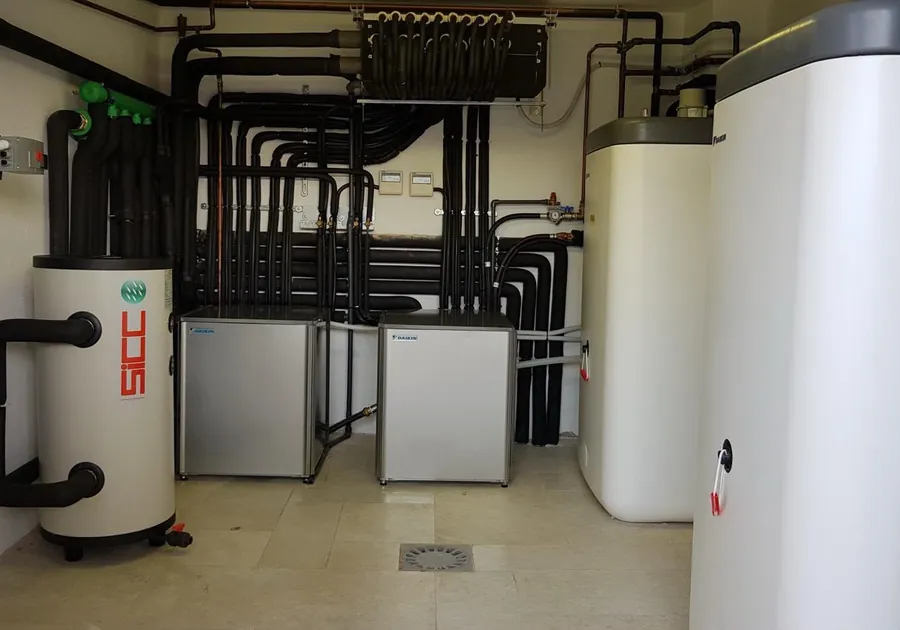Plant room with Daikin units
